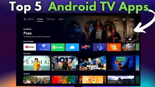 Android TV Apps You Must Try [upl. by Natiha]