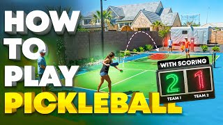 How to Play Pickleball in 5 Minutes [upl. by Stavro293]