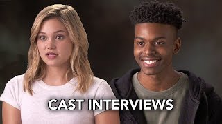 Marvels Cloak and Dagger Freeform Cast Interviews HD [upl. by Zebe]