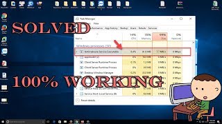 How To Solve Antimalware Service Executable High CPU Usage MsMpEngexe Problem in Windows 10818 [upl. by Oren]