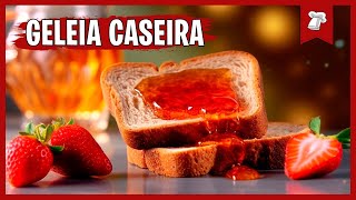 GELEIA CASEIRA DE MORANGO SEM AÇÚCAR [upl. by Mellette]