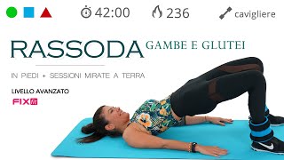 Esercizi Per Rassodare i Glutei Allenamento Completo Avanzato [upl. by Diley]