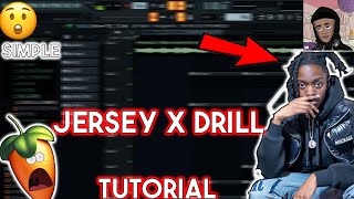 HOW TO MAKE JERSEY NY DRILL BEATS TUTORIAL VERY EASY [upl. by Nalim]