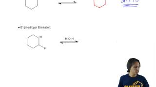 Dehydration of 2° and 3° alcohols The E1 Mechanism [upl. by Nellac]