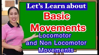 Locomotor and NonLocomotor MovementsDefinitions and Examples [upl. by Pontus402]