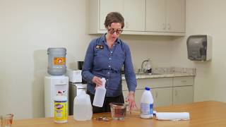 Do It Yourself Bleach Sanitizer Solution [upl. by Ahearn484]