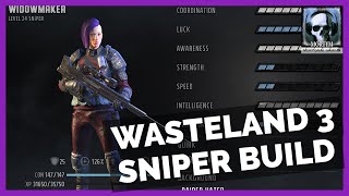 Wasteland 3 Builds  The Colorado Ranger Sniper Build [upl. by Nell]