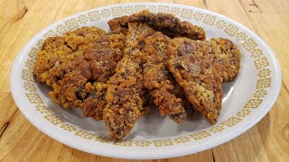 Chicken Fried Steak Quick Version  Recipe Only The Hillbilly Kitchen [upl. by Swetiana]