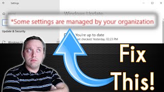 How to Fix Settings are Managed by your Organization Error [upl. by Einnaej408]