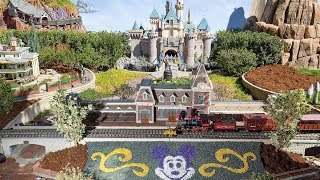 Disneyland fans miniature replica backyardrailroad [upl. by Adnovad]