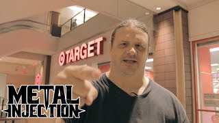 Corpsegrinder of CANNIBAL CORPSE Loves Clearance Shopping At Target  Metal Injection [upl. by Aryamoy]