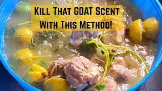 How To Clean amp Season Goat Meat Haitian Style  Episode 5 [upl. by Nagorb]