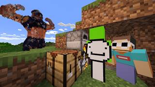 2 Minecraft Speedrunners VS TITAN [upl. by Johnathon]