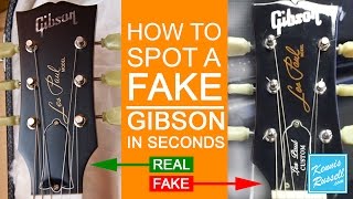 How to Spot a FAKE Gibson in Seconds [upl. by Rusticus]