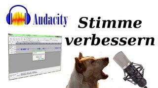 Audacity Tutorial Stimme verbessern Deutsch  lastsiteliving [upl. by Moonier]