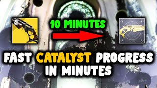 Destiny 2  FAST Any amp ALL Catalyst Progress  Best Solo Catalyst Farm Dead Mans Tale Catalyst [upl. by Dulcia386]