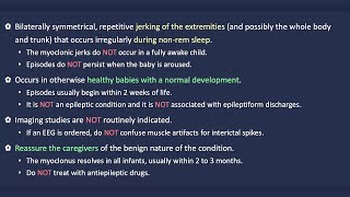 Benign Neonatal Sleep Myoclonus [upl. by Riamu]