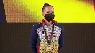 Larisa Iordache  BB EF  2021 Cairo World Cup [upl. by Ahsinrats]