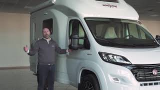 Wingamm Oasi 540 Virtual Tour ENG  Small RV Luxury compact camper Best Quality under 20 feet [upl. by Elburr]