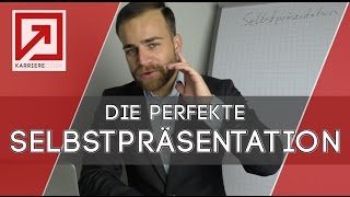 Vorstellungsgespräch  die perfekte Selbstpräsentation mit Beispiel [upl. by Boris]