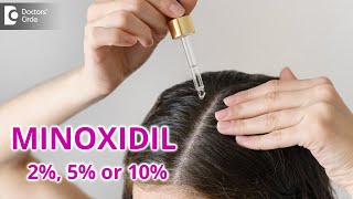 Should I use 2 5 or 10  Minoxidil solution  Dr Deepak P Devakar  Doctors Circle [upl. by Eoin661]