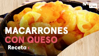 Receta Macarrones con queso  Cocina en un Toque​ [upl. by Yenroc702]