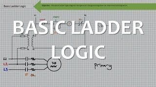 Basic Ladder Logic Full Lecture [upl. by Ecarret948]