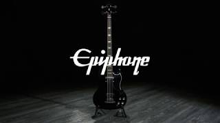 Epiphone EB3 SG Bass Ebony  Gear4music demo [upl. by Rexanna220]