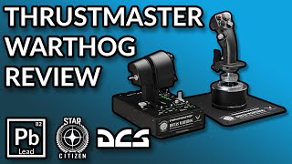 Thrustmaster Warthog HOTAS Review for DCS MSFS Star Citizen [upl. by Eiramlatsyrk]