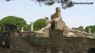 Ostia Antica ancient Romes seaport Lazio  Italy [upl. by Cann842]