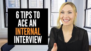 Interviewing at the company you already work for How to ACE the Internal Interview Questions [upl. by Torruella378]