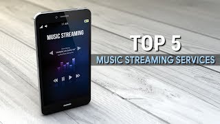 Top 5 Best Music Streaming Services [upl. by Guarino]