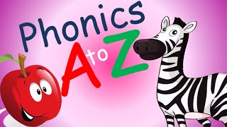 PHONICS A to Z for kids  Alphabet Letter Sounds [upl. by Ttezzil]