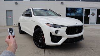 2021 Maserati Levante S Q4 Start Up Exhaust Test Drive and Review [upl. by Osugi]