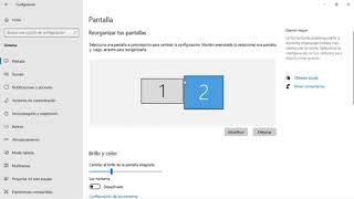 PROBLEMA AL EXTENDER PANTALLAS WINDOWS 10 ACTUALIZADO 2020 [upl. by Ariana]