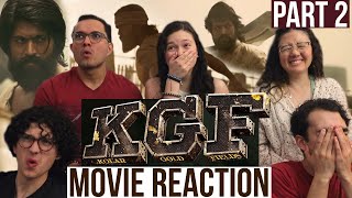 KGF CHAPTER 1 Movie Reaction  Part 2  Yash  Srinidhi Shetty  Ramachandra Raju  to El Dorado [upl. by Aciraa918]