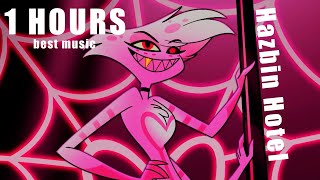 ADDICT Music Video  HAZBIN HOTEL 1 HOURS VERSION [upl. by Esil351]