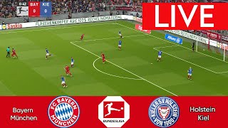 🔴LIVE Bayern München gegen Holstein Kiel  Bundesliga 2425  Volles Spiel heute [upl. by Naelcm]