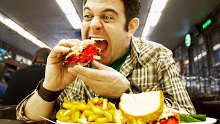 Top 10 Untold Truths Of MAN v FOOD Adam Richman [upl. by Eiramanitsirhc]