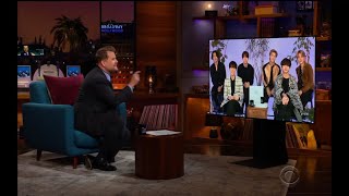 BTS on James Corden  Full Interview [upl. by Eenyaj275]