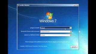 Installer Windows 7 [upl. by Zetrauq387]