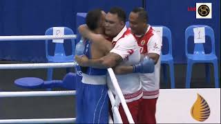 SemiFinals BOXING  SOL2023 Pacific Games [upl. by Lessur]