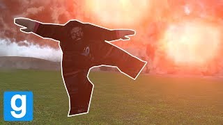 WILL PS1 HAGRID SURVIVE THE NUKES  Garrys mod Sandbox [upl. by Eanom]