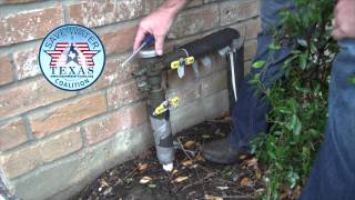 How to winterize your irrigation system in Houston Texas [upl. by Aerdnaek]