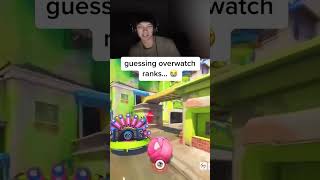 SINATRAA GUESSING OVERWATCH RANKS 💀 [upl. by Ellehctim]