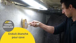 Enduit étanche pour cave [upl. by Flosi]