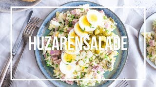 Zelf maken Huzarensalade  OhMyFoodness [upl. by Cristy]