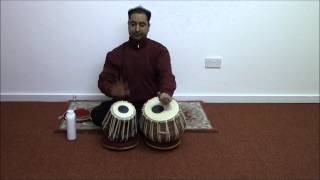 Tabla practice for beginners by Sulekh Ruparell [upl. by Karie]