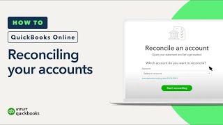 How to reconcile your accounts in QuickBooks Online [upl. by Armanda]