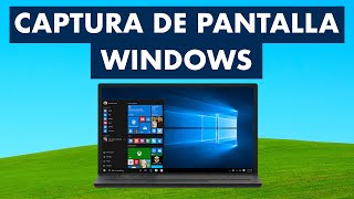 CÓMO HACER CAPTURA DE PANTALLA EN PC Y LAPTOP WINDOWS 📸 [upl. by Ledba477]